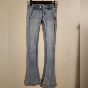 Free People Flare 70s Style Jeans